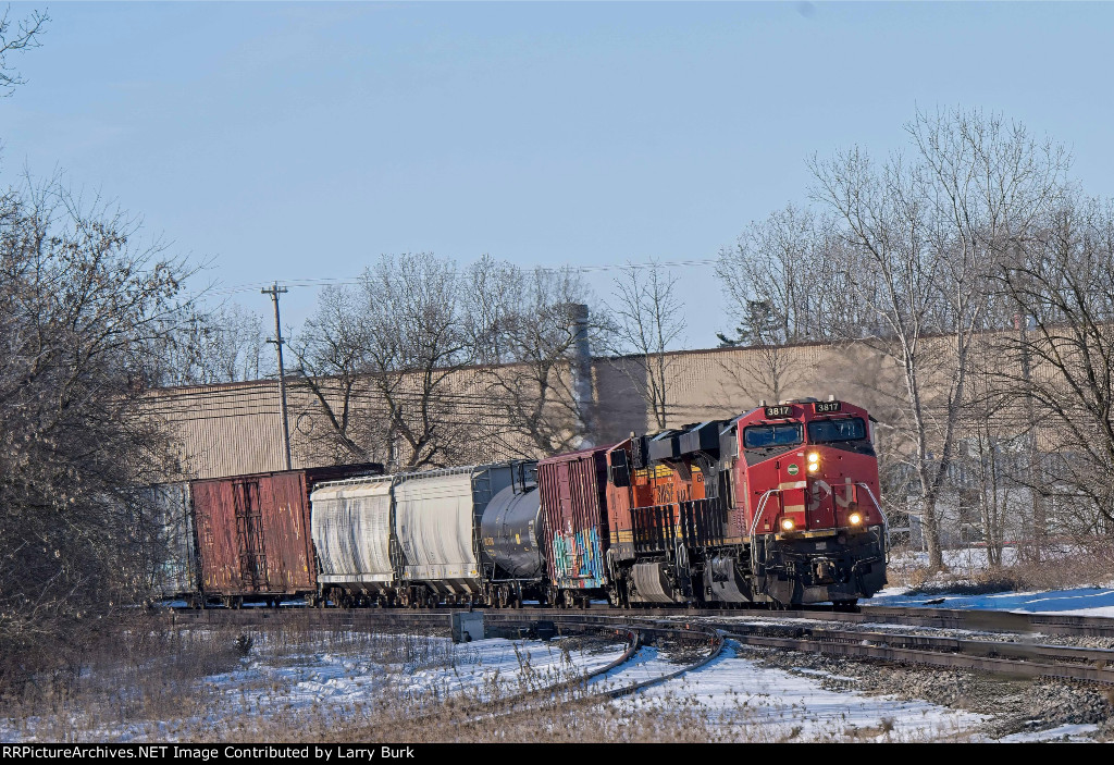 CN eastbound Durand